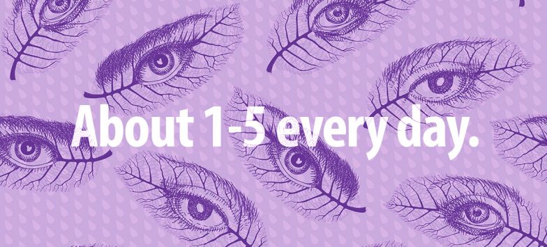 graphic image of Eyelashes