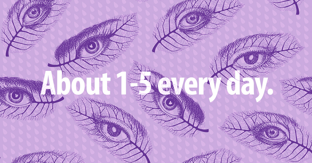 graphic image of Eyelashes