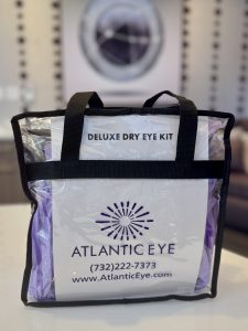 Dry Eye Kit Clear cosmetic tote bag